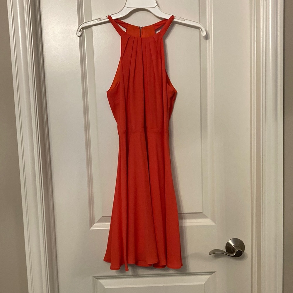 Express Orange Dress